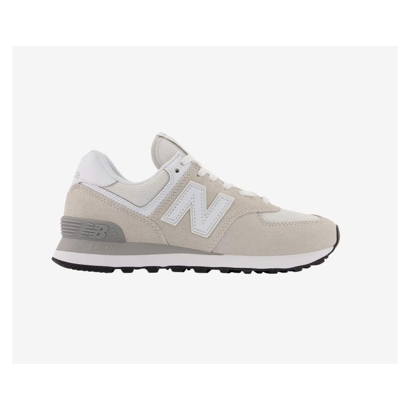 Women's Casual Sneakers New Balance 574 Core,White/Nimbus Cloud