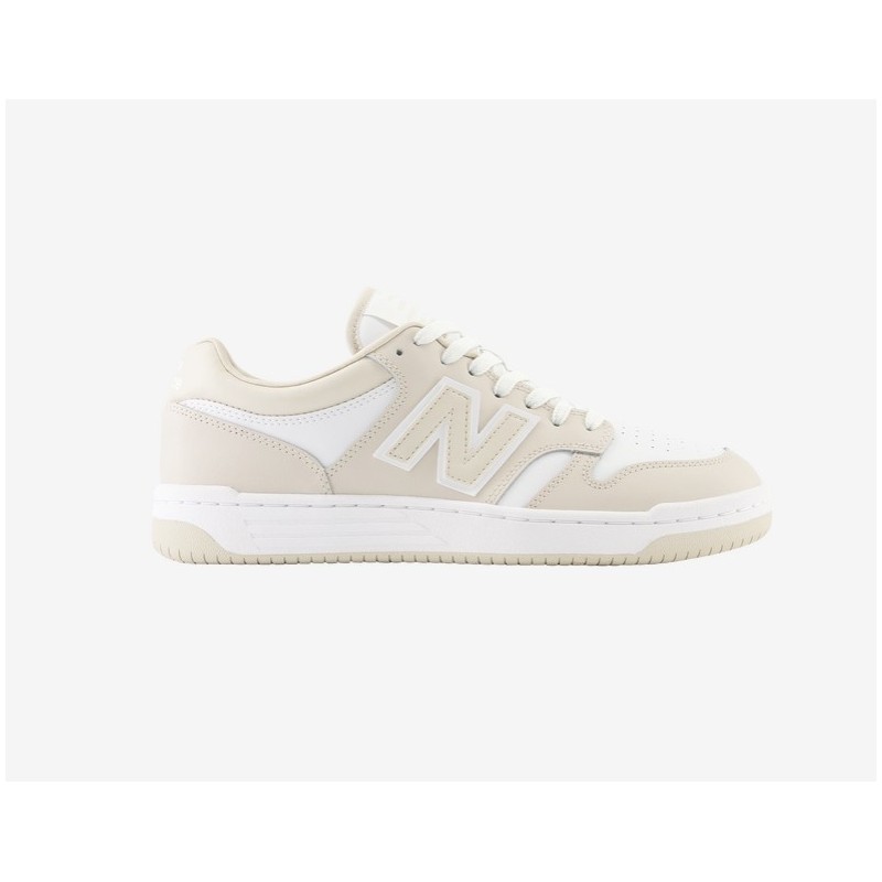 Women's Casual Sneakers New Balance 480,Tan/White