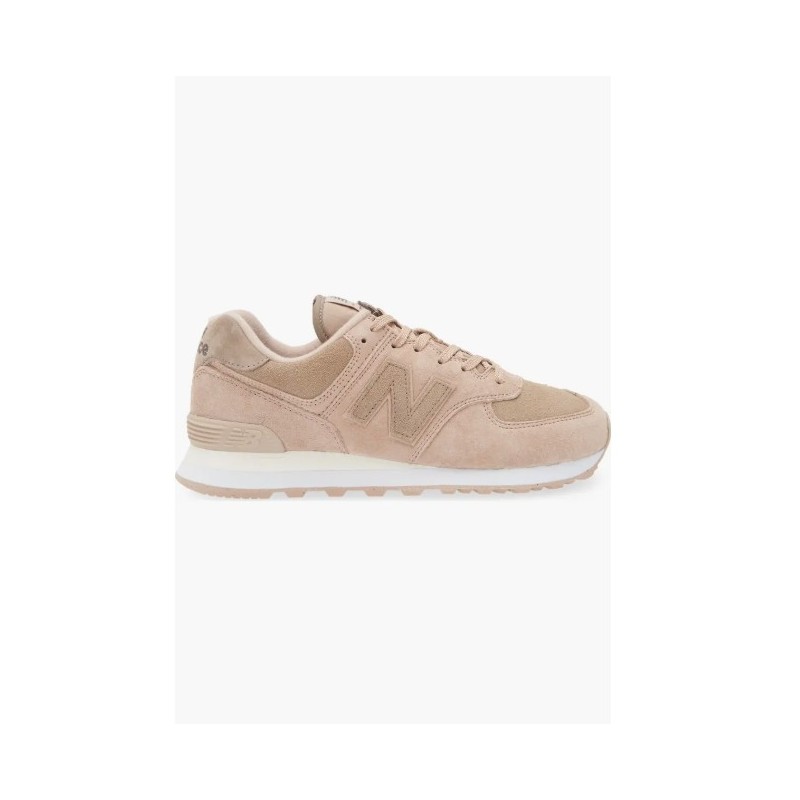 Women's Casual Sneakers New Balance 574 Sneaker,Flat Taupe/ Mushroom