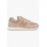 Women's Casual Sneakers New Balance 574 Sneaker,Flat Taupe/ Mushroom