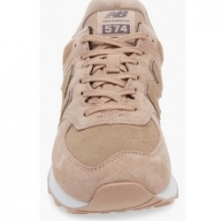 Women's Casual Sneakers New Balance 574 Sneaker,Flat Taupe/ Mushroom