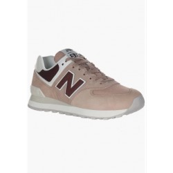 Women's New Balance 574 Sneaker,Flat Taupe/ Rich Oak Running shoes