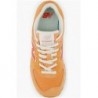 Women's New Balance 574 Sneaker,Copper/ Neo Flame Running shoes