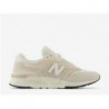 Women's New Balance 997H Sneaker,White/Beige