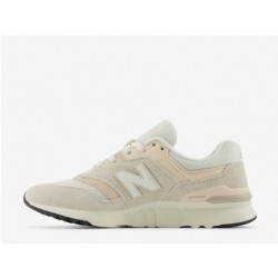 Women's New Balance 997H Sneaker,White/Beige