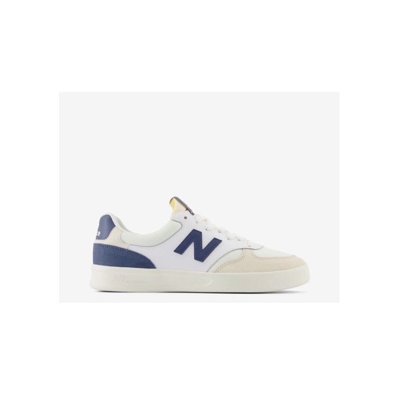 New Balance CT300 v3 Court Sneaker,White/Blue