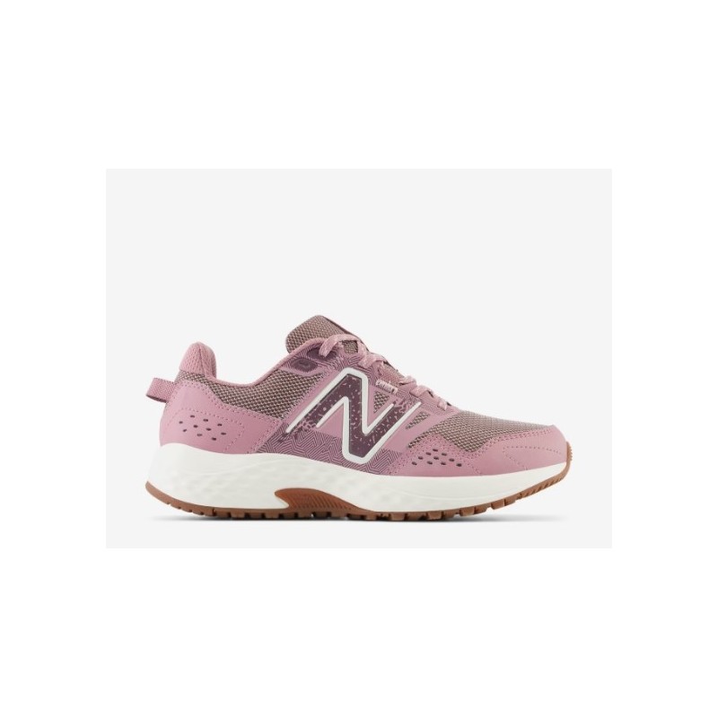 Women's New Balance 410 v8 Trail Running Shoe,Dark Pink