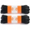 Oval Athletic Shoelaces - Shoe Laces for Sneakers 2 Pair Pack