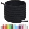 Handshop 1/4" Oval Athletic Shoelaces 24"-72" in 22 Colors Half Round Shoe Laces