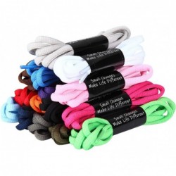 Handshop 1/4" Oval Athletic Shoelaces 24"-72" in 22 Colors Half Round Shoe Laces