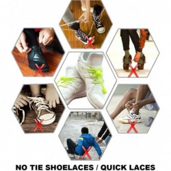 Elastic No Tie Shoelaces - Reflective Shoe laces for Kids and Adults