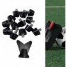 12Pcs Football Boot Studs Rugby Shoes Studs Track Shoes Spikes Screw in Soccer Boot Cleats with Wrench for Athletic Sneakers