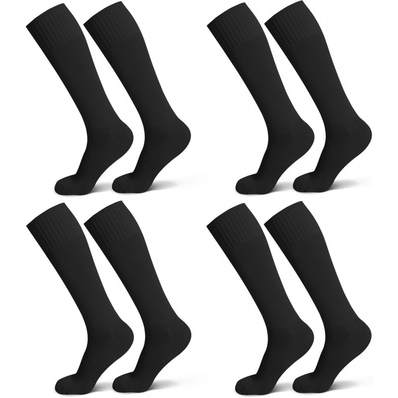 Soccer Softball Baseball Football Socks for Youth Kids Boys and Girls Ages 4 to 16 Knee High Sport Athletic Socks