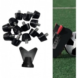 12 Pieces Football Boot Studs Rugby Shoes Studs M5 Threading Screw Soccer Boot Cleats for Athletic Sneakers Competition