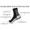 Men's Soccer Non Skid Ball Socks Anti Slip Grip Non Slip Socks, Shin Guard Sleeves, Guard Straps for Football