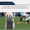 Men's Soccer Non Skid Ball Socks Anti Slip Grip Non Slip Socks, Shin Guard Sleeves, Guard Straps for Football