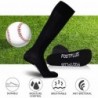 FOOTPLUS Baseball Softball Socks, Unisex Over Knee High Solid Sports Rugby Soccer Socks for Halloween Cosplay