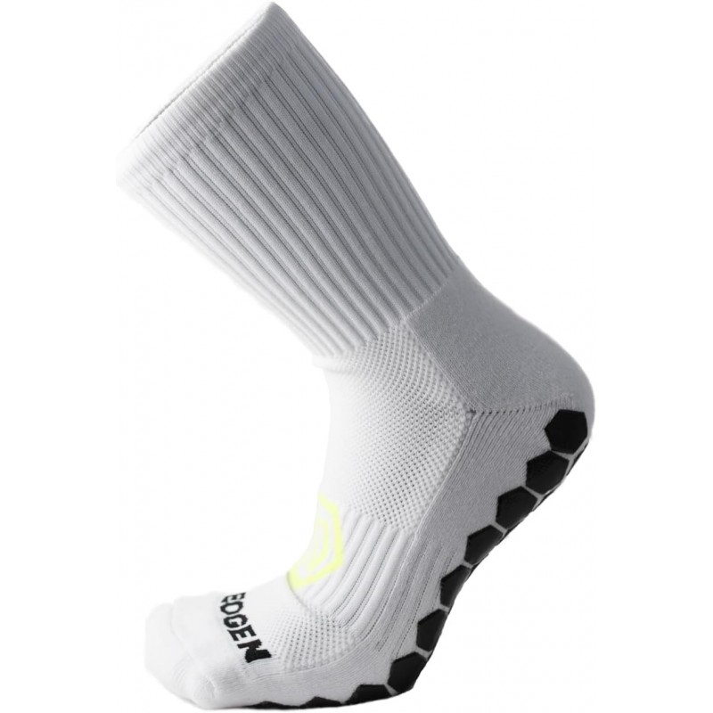 NeoGen Anti-Slip White Grip Soccer Socks - Versatile Grip Socks for Men, Women, & Kids