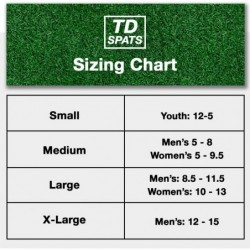 TD Spats Football Cleat Covers - Premium Wraps for Cleats | For Football, Soccer, Field Hockey, or Turf