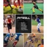 FITRELL 2/3 Pack Baseball Soccer Softball Socks for Kids Youth Men & Women Over-the-Calf Knee High Socks (Multiple Colors)