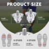 Replacement Cleats for Soccer Shoes - 12 Soccer Spikes Replacement Set,with Metal Shoes Studs for Men, Women, Boy and Girl, Soccer Shoes