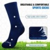 HUANLANG Grip Socks Soccer,4 Pairs Anti Slip Non Slip Socks Mens Grip Pads Socks for Football Soccer Basketball Yoga Sports