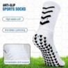 HUANLANG Grip Socks Soccer,4 Pairs Anti Slip Non Slip Socks Mens Grip Pads Socks for Football Soccer Basketball Yoga Sports