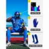 Nxtrnd XTD Scrunch Football Socks, Extra Long Padded Sport Socks for Men & Boys