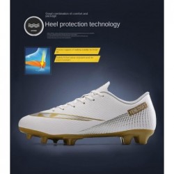 Low Leather Soccer Cleats - Professional-Grade with Lace-Up - Ideal for Training & Competition on Firm Ground & Turf - Unisex, Men, Women, Boys & Girls