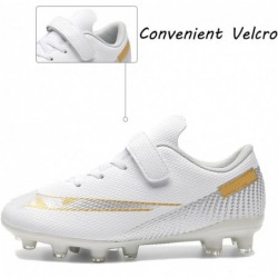 Kids Soccer Cleats Boys Girls Football Shoes Athletic Anti-Slip Outdoor/Indoor Sports Shoes