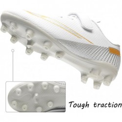 Kids Soccer Cleats Boys Girls Football Shoes Athletic Anti-Slip Outdoor/Indoor Sports Shoes