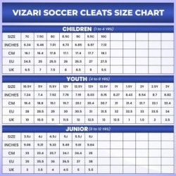 Vizari Blaze FG Kids Soccer Cleats | Synthetic Leather Upper Blaze Soccer Cleats with Lightweight Feel for Boys and Girls | Premium Soccer Cleats with Two-Tone Color for Kids