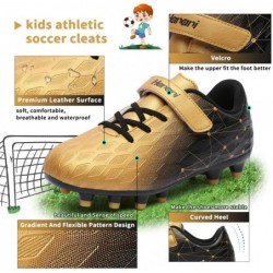 Hanani Boys Soccer Cleats Kids Girls FG/AG Soccer Athletics Sport Shoes Training Shoes Running Shoes Teenager Indoor Outdoor Football Shoes Sneakers for Unisex