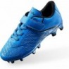 Boys Girls Soccer Cleats - Laceless Kids Football Shoes - Outdoor Firm Ground