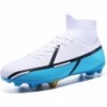 Soccer Cleats Mens Professional Soccer Cleats Womens Anti Slip High Top Outdoor Grass Indoor Soccer Shoes