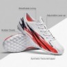 Mens Soccer Shoes Football Cleats Athletic High-Top Breathable Soccer Boots Spikes Anti-Slip Outdoor Indoor Training Turf Football Sneaker