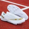 Professional Men’s Track and Field Shoes Spikes Track Race Jumping Sneakers Racing Running Sneakers Boys White…