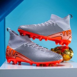 Men's Soccer Cleats Shoes Football Shoes for Training Athletic Boys Professional Sneaker Outdoor AG/FG