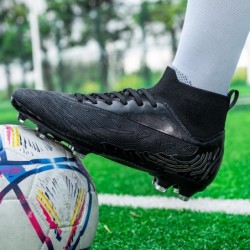 Mens Soccer Cleats Womens Indoor Soccer Shoes Wide Baseball Turf Shoes Adult Youth Rugby Shoes Big Boys Small Spikes AG TF Football Boots