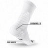 3 Pairs Nxtrnd Crew Socks for Men & Boys, Padded Basketball & Football Socks