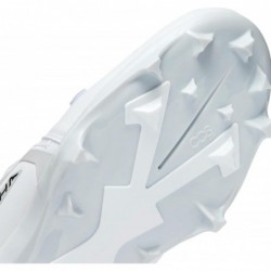 Nike Men's Alpha Menace Pro 3 Mid Football Cleat Size 10 (White)