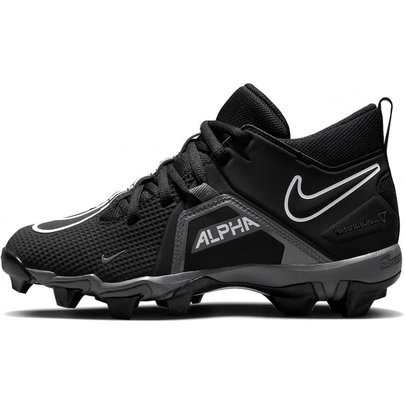 Nike Boy's Alpha Menace 3 Shark Molded Football Cleats, CV0581-010