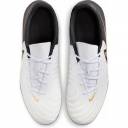 Nike Men's Soccer Football Boots, White Black MTLC Gold Coin