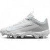 Nike Boy's Vapor Edge Shark 2 Football Cleats White | Gray Size 5 Medium