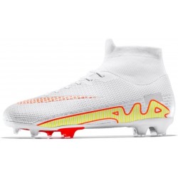 Football Cleats Men, Indoor Outdoor High Top Soccer Shoes Lightweight Shock Resistant Training Boots Breathable Professional Turf Shoes Sport Athletic Ground Football Boots FG Soccer Cleats for Men