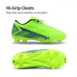 DREAM PAIRS Boys Girls Outdoor Soccer Cleats Football Shoes