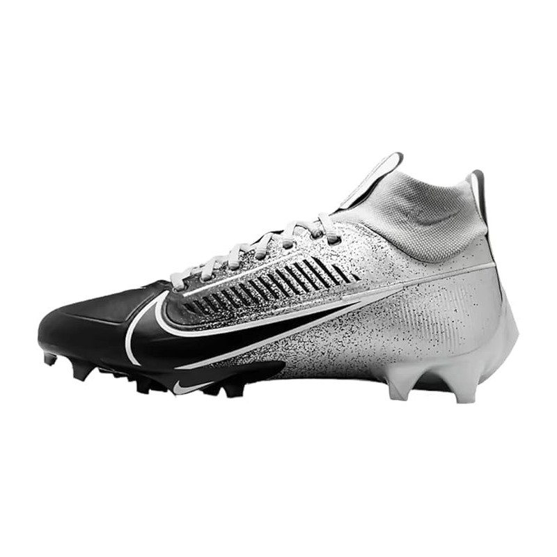 Nike Vapor Edge Pro 360 2 Football Cleats Adult Metallic Silver/White-Light Smoke Grey-Black