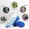 Mens Soccer Cleats Outdoor Lightweight High-Top Training Boots Ground Athletic Football Boots Soccer Shoes for Men/Women