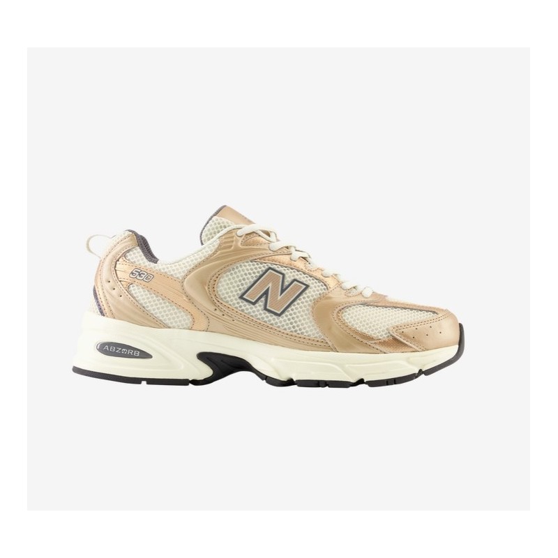 Women's Casual Sneakers New Balance 530,White/Gold