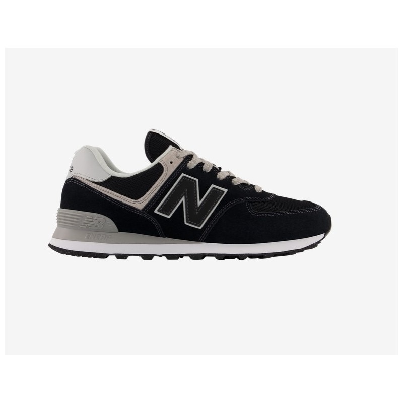 Men's Running Sneakers New Balance 574,Black/White